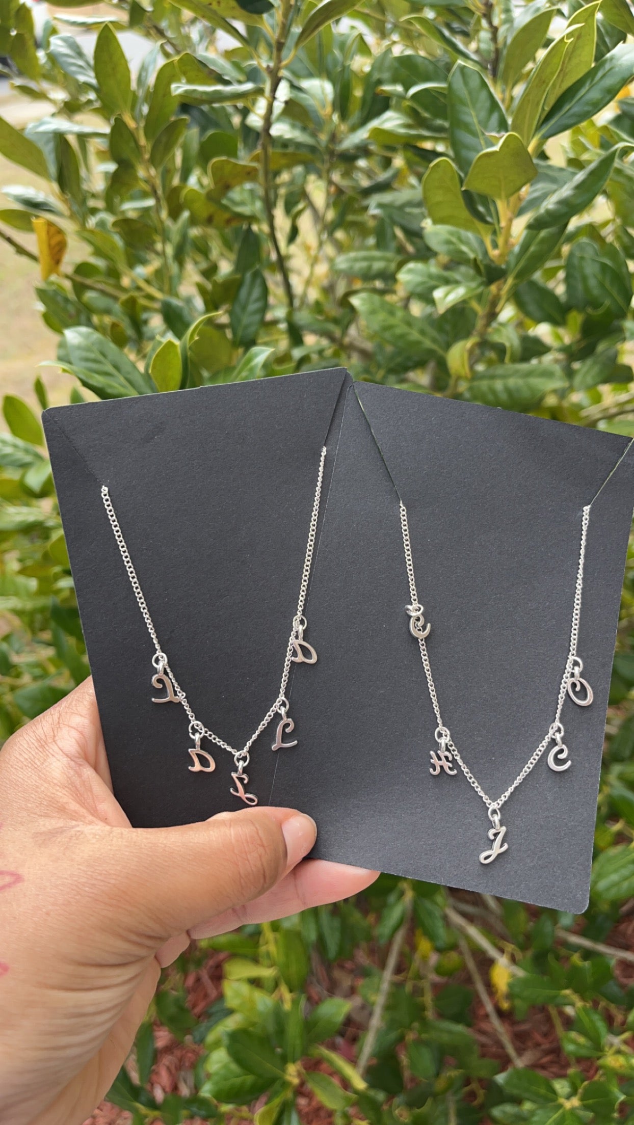 Custom Name Necklace 💫