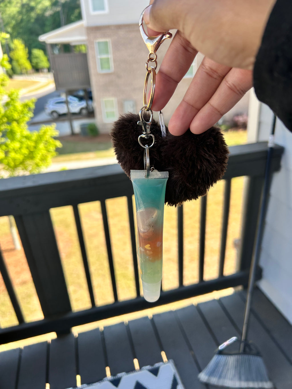 Earthy Lip gloss Keychain 🌱🤎