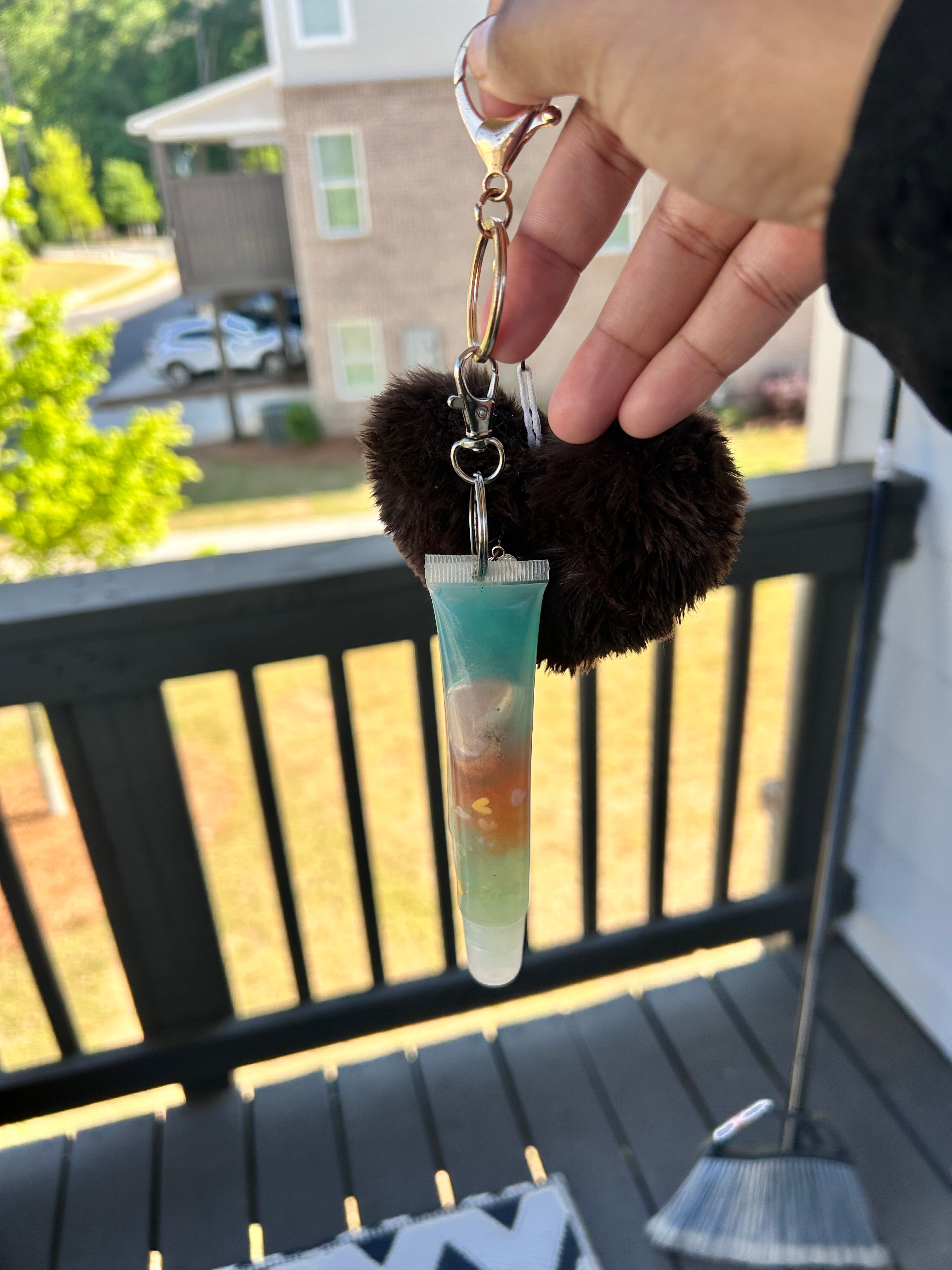 Earthy Lip gloss Keychain 🌱🤎